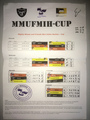 MMUFMIH-CUP Spielplan