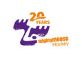 Logo 20 Jahre Mighty Moose Hockey